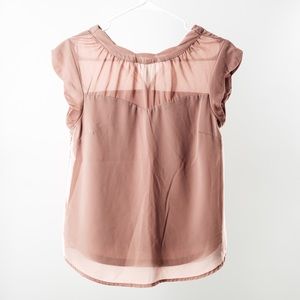 Monteau Small Blush Pink Blouse